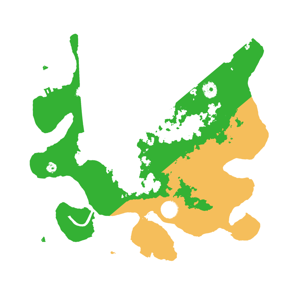 Biome Rust Map: Procedural Map, Size: 3000, Seed: 11559