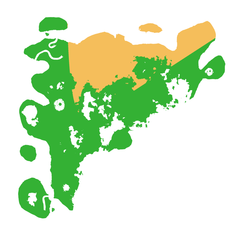 Biome Rust Map: Procedural Map, Size: 3400, Seed: 27777823