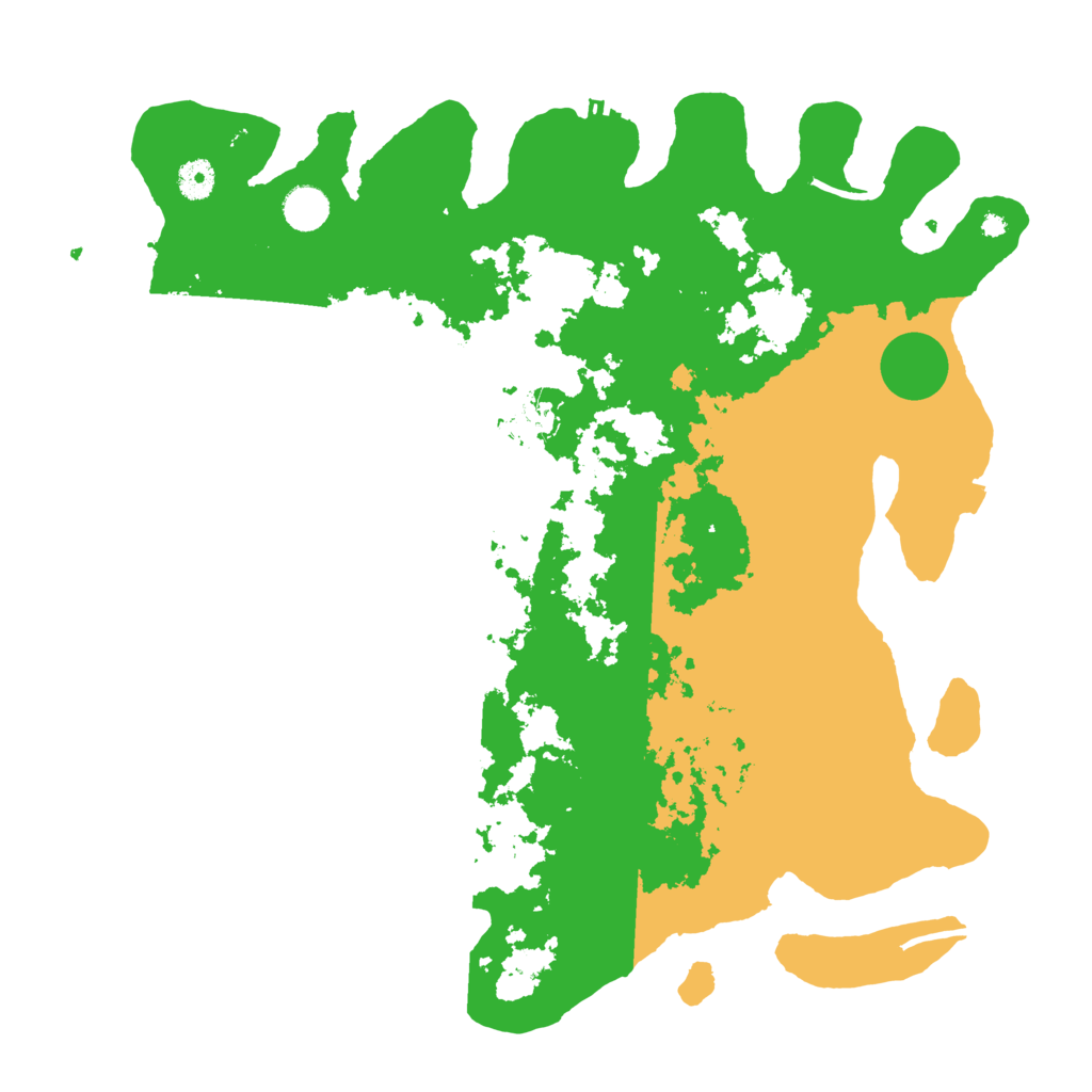 Biome Rust Map: Procedural Map, Size: 4250, Seed: 92777387