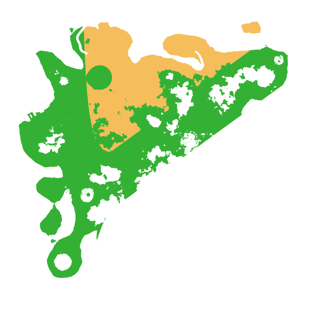 Biome Rust Map: Procedural Map, Size: 3400, Seed: 55021151