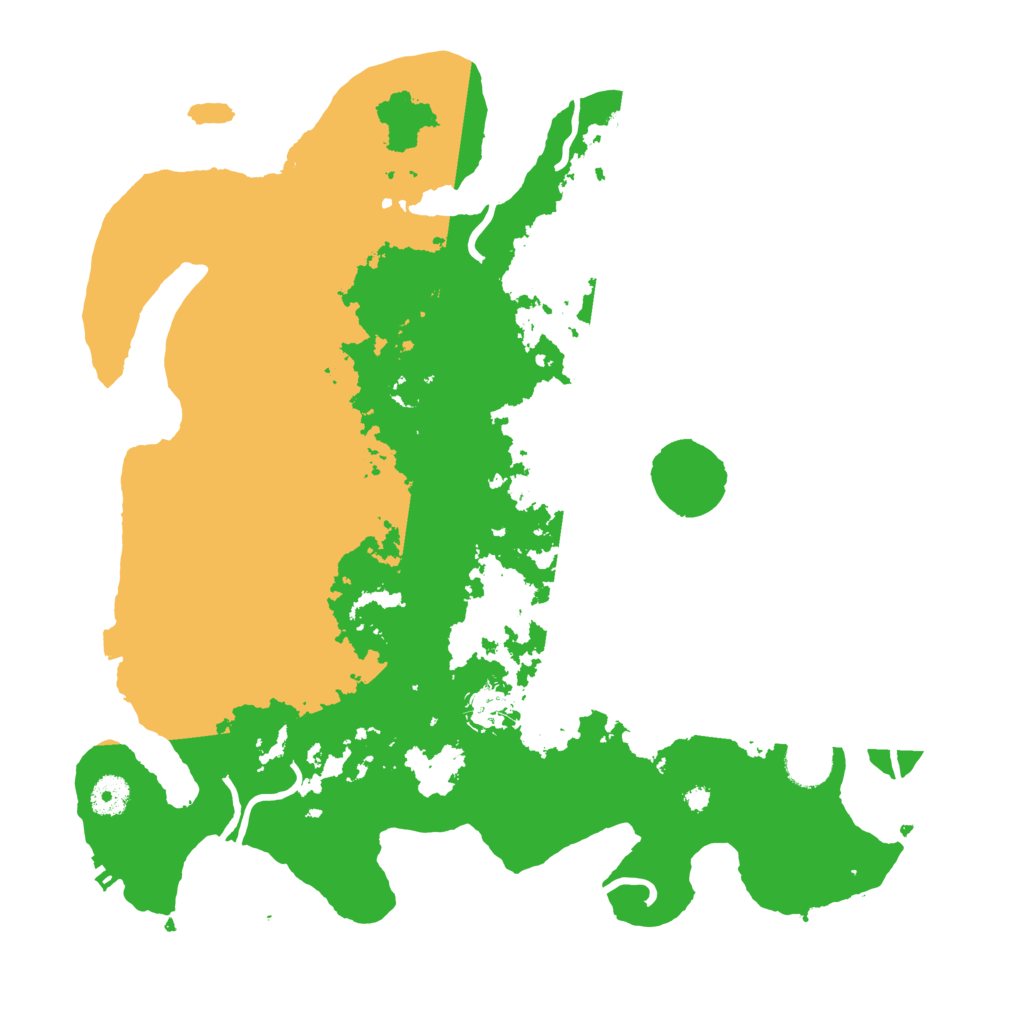 Biome Rust Map: Procedural Map, Size: 3900, Seed: 30465749