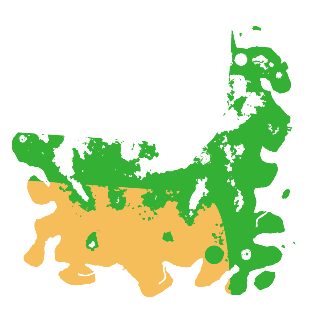 Biome Rust Map: Procedural Map, Size: 4500, Seed: 894023273