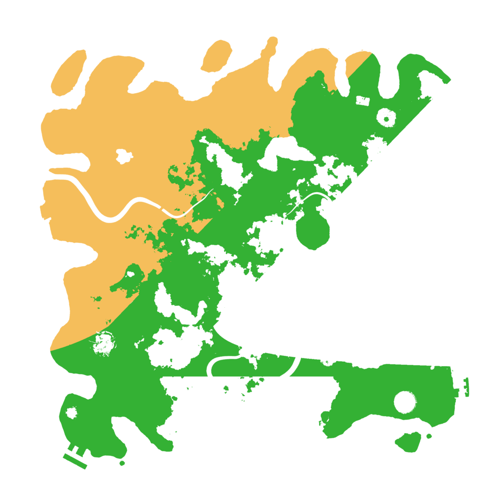 Biome Rust Map: Procedural Map, Size: 4000, Seed: 661650401