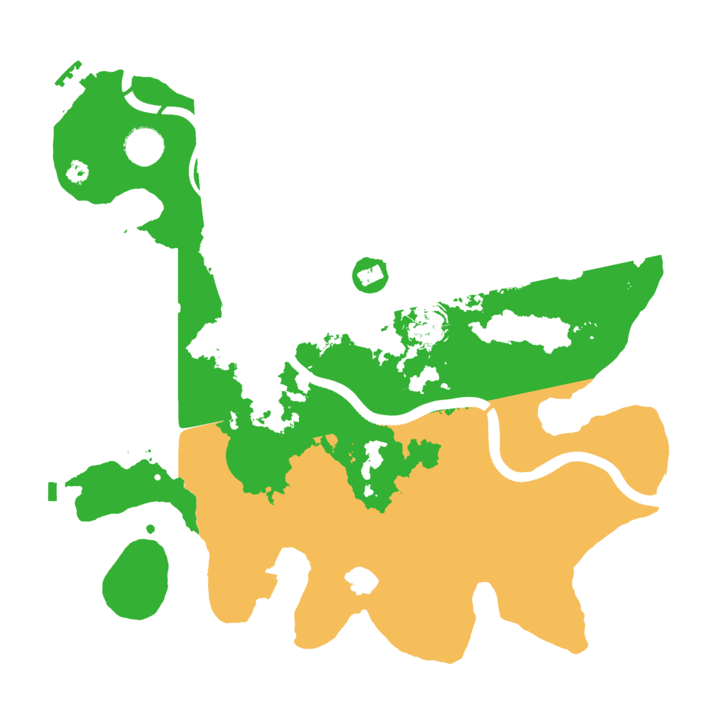 Biome Rust Map: Procedural Map, Size: 3250, Seed: 1891221761