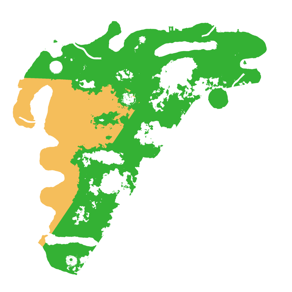 Biome Rust Map: Procedural Map, Size: 4000, Seed: 18940324