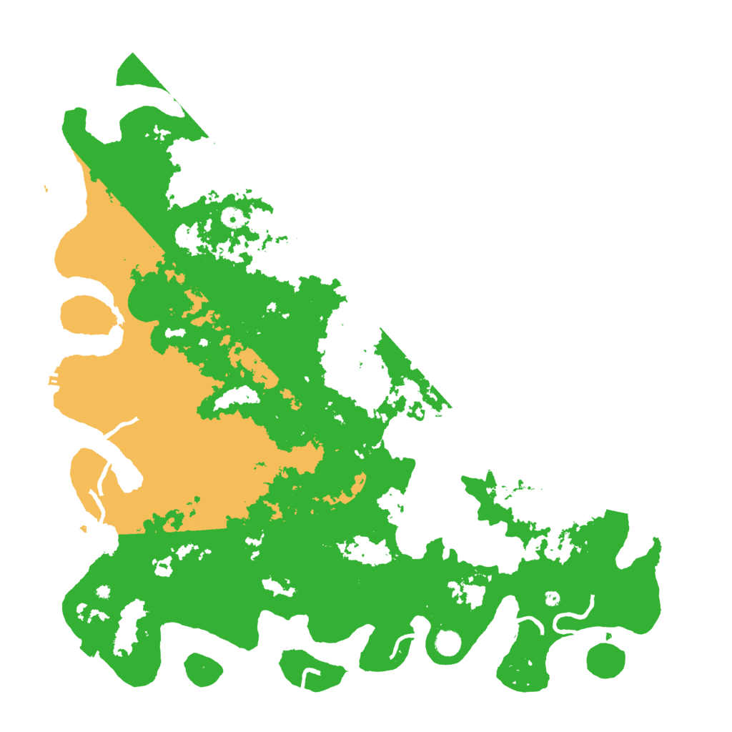 Biome Rust Map: Procedural Map, Size: 5000, Seed: 246813579
