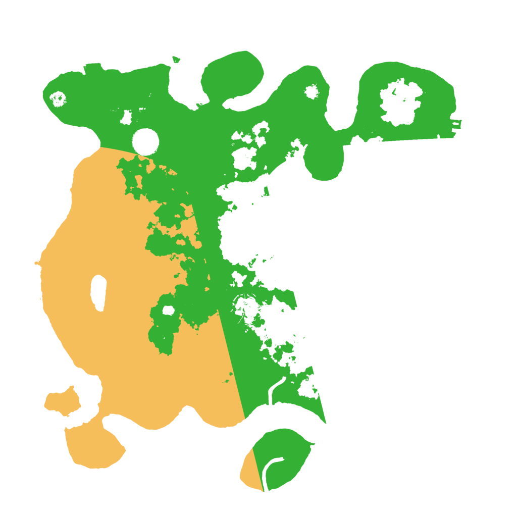 Biome Rust Map: Procedural Map, Size: 3450, Seed: 43561636