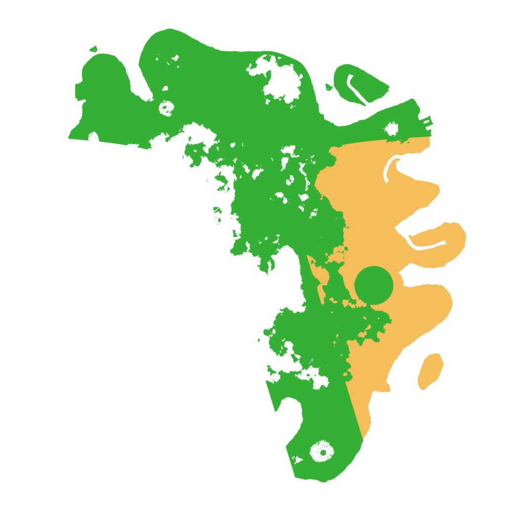 Biome Rust Map: Procedural Map, Size: 3450, Seed: 59027455