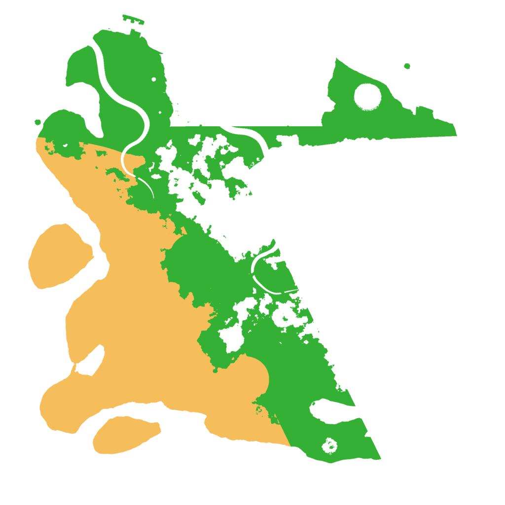 Biome Rust Map: Procedural Map, Size: 3400, Seed: 591516989