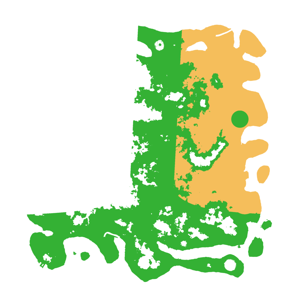 Biome Rust Map: Procedural Map, Size: 4500, Seed: 1275307510