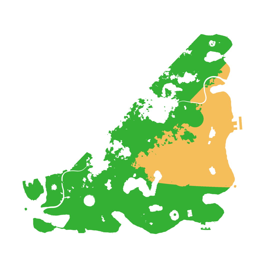 Biome Rust Map: Procedural Map, Size: 4000, Seed: 318576526