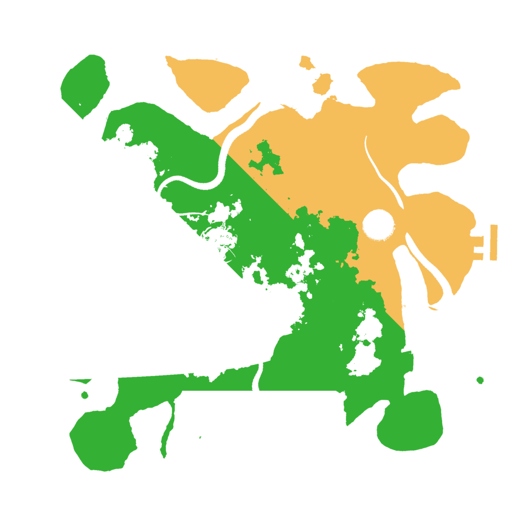 Biome Rust Map: Procedural Map, Size: 2950, Seed: 112435