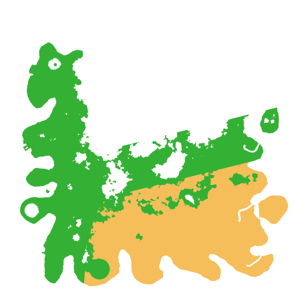 Biome Rust Map: Procedural Map, Size: 3950, Seed: 13730731