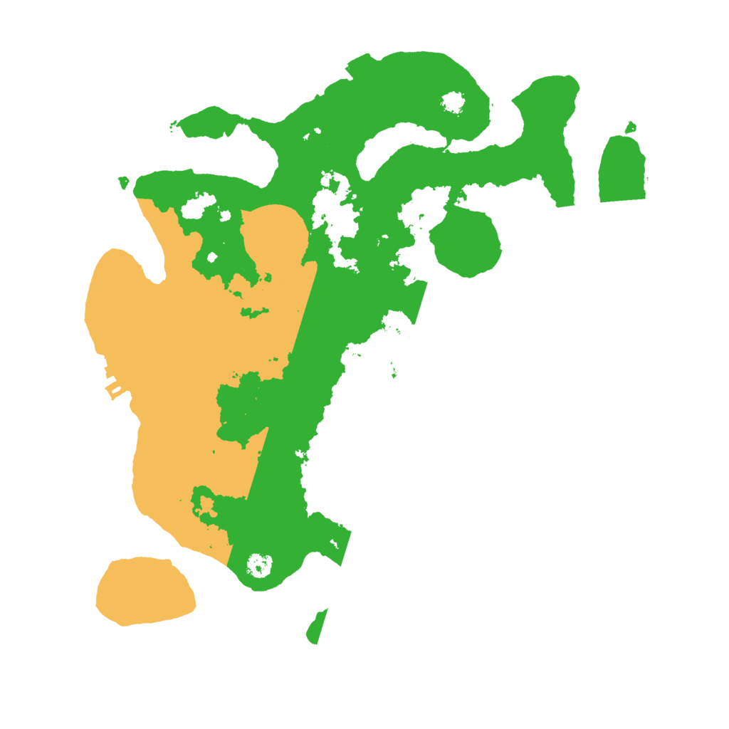 Biome Rust Map: Procedural Map, Size: 3000, Seed: 2138747410