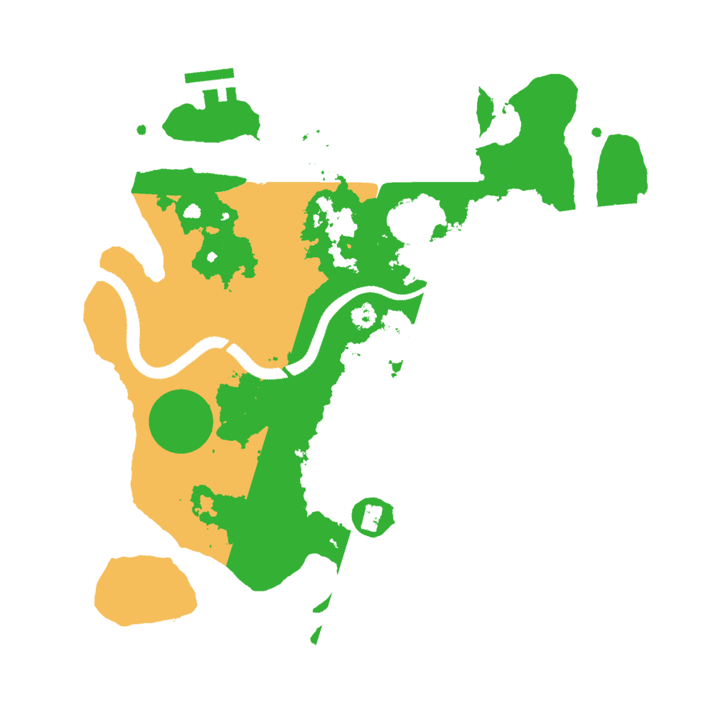 Biome Rust Map: Procedural Map, Size: 3000, Seed: 2138747410