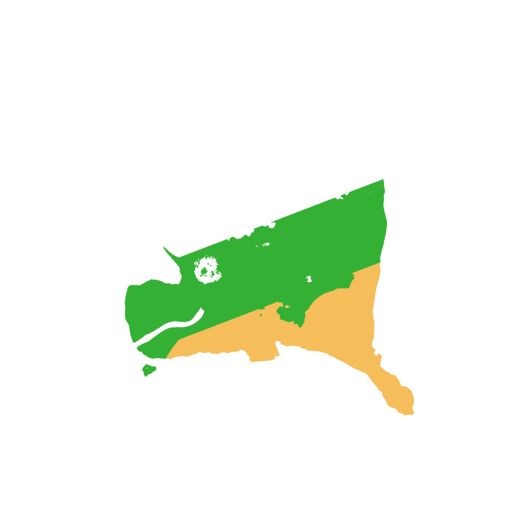 Biome Rust Map: Procedural Map, Size: 2000, Seed: 123051