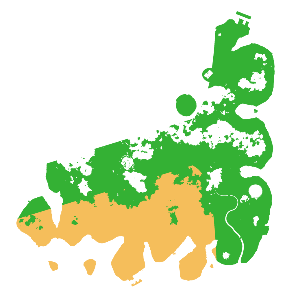 Biome Rust Map: Procedural Map, Size: 3875, Seed: 1418454495