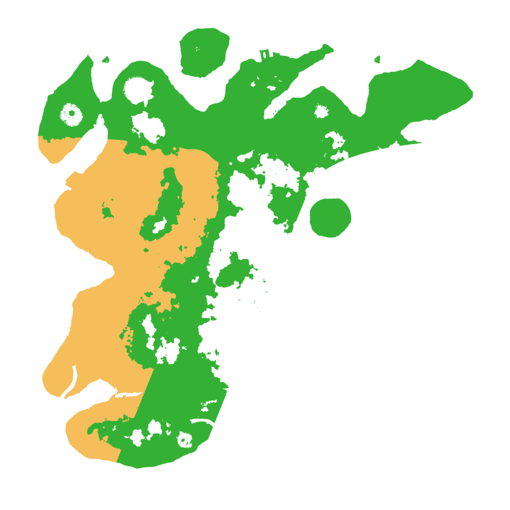 Biome Rust Map: Procedural Map, Size: 3500, Seed: 829253580