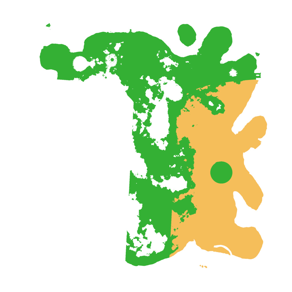 Biome Rust Map: Procedural Map, Size: 3500, Seed: 533868660