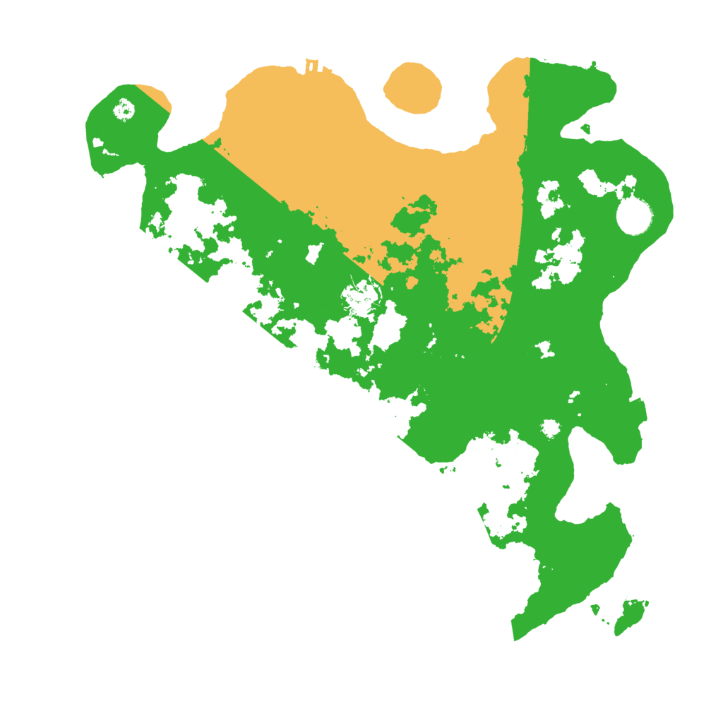 Biome Rust Map: Procedural Map, Size: 3550, Seed: 59412704