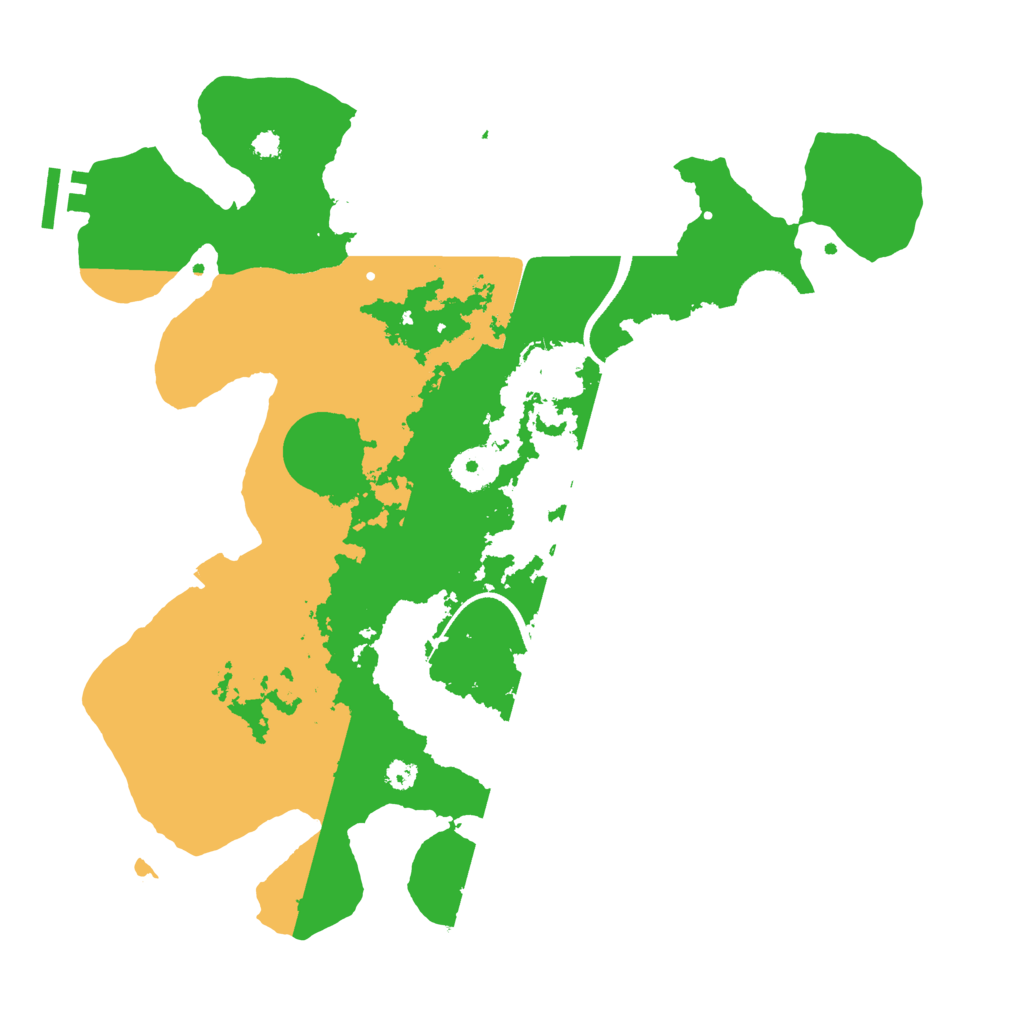 Biome Rust Map: Procedural Map, Size: 3400, Seed: 21905398
