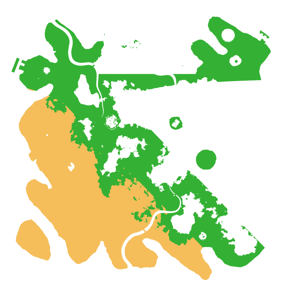 Biome Rust Map: Procedural Map, Size: 4000, Seed: 47002956