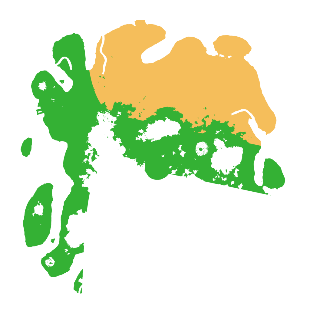 Biome Rust Map: Procedural Map, Size: 3500, Seed: 812013177