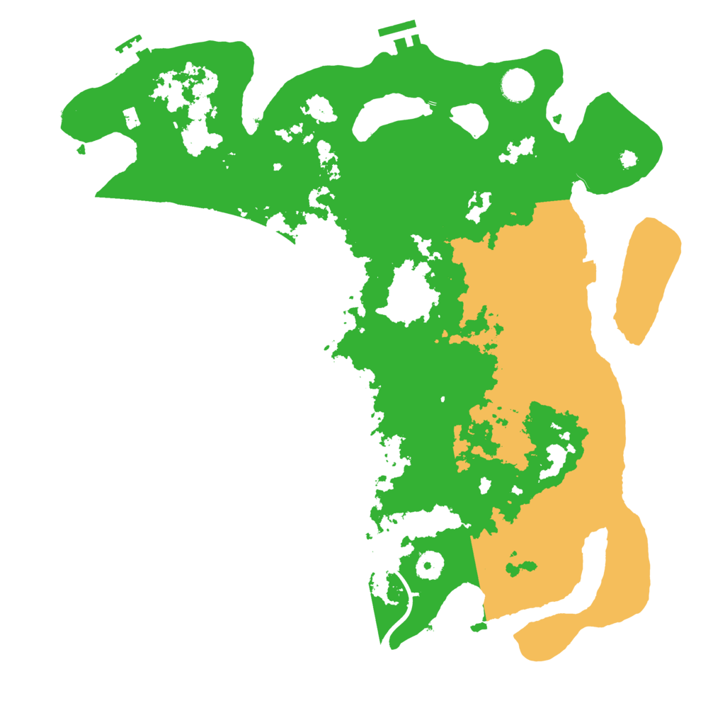 Biome Rust Map: Procedural Map, Size: 3850, Seed: 31506118