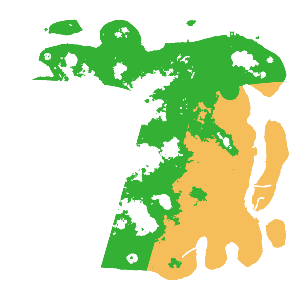 Biome Rust Map: Procedural Map, Size: 4300, Seed: 90774009