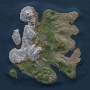 Thumbnail Rust Map: Procedural Map, Size: 2750, Seed: 148617921, 12 Monuments