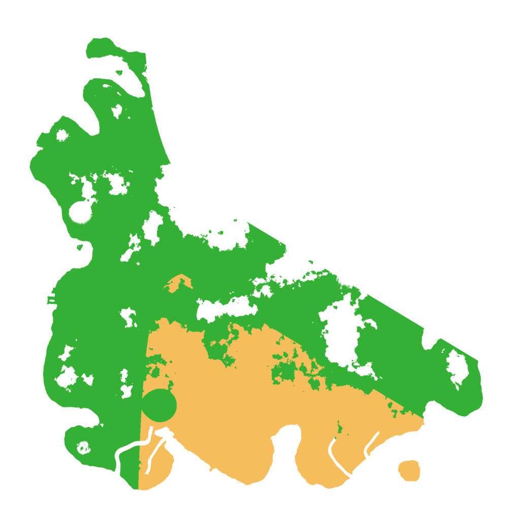 Biome Rust Map: Procedural Map, Size: 4100, Seed: 97009914