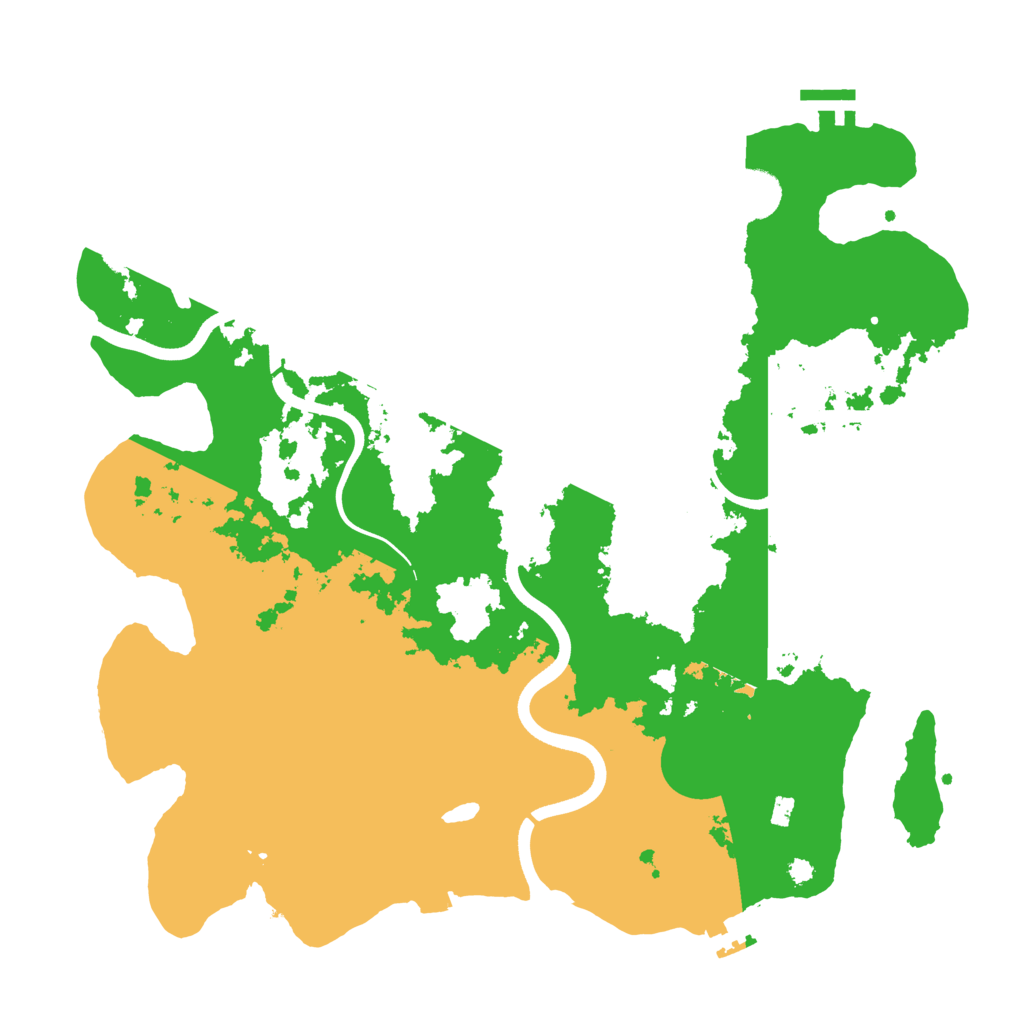 Biome Rust Map: Procedural Map, Size: 3750, Seed: 1876939182