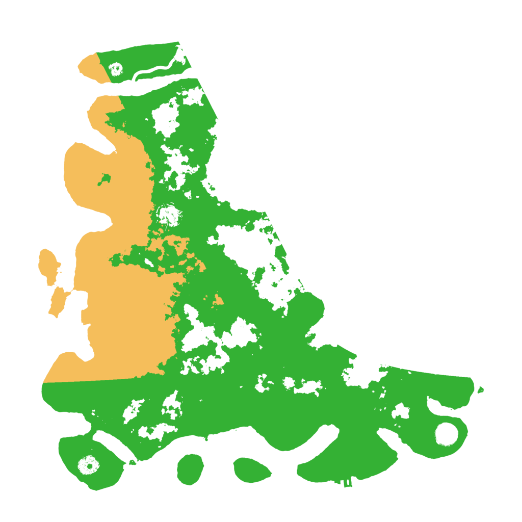 Biome Rust Map: Procedural Map, Size: 4000, Seed: 7513