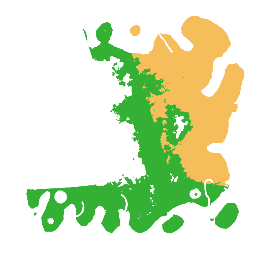 Biome Rust Map: Procedural Map, Size: 3650, Seed: 96745410