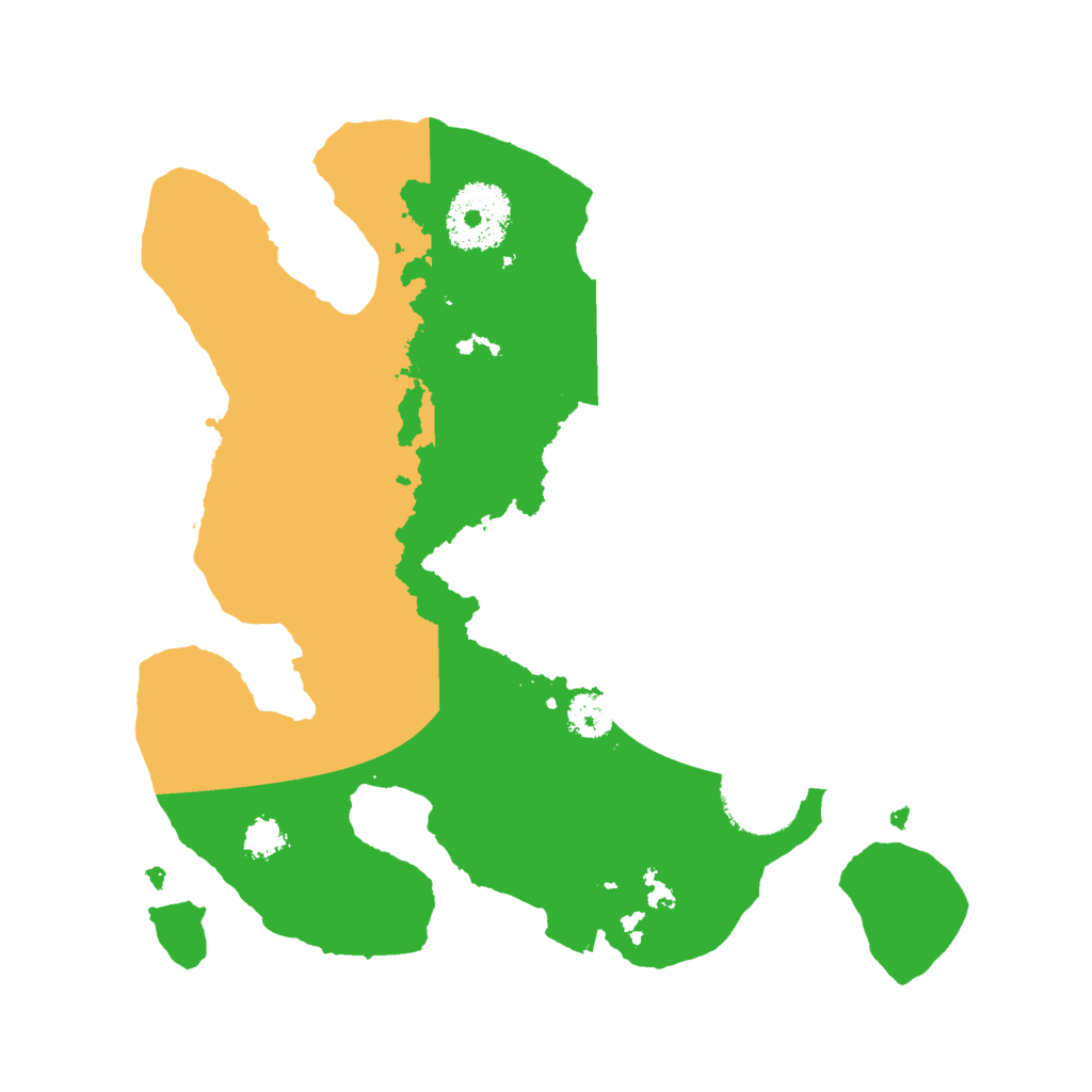 Biome Rust Map: Procedural Map, Size: 2500, Seed: 248521591