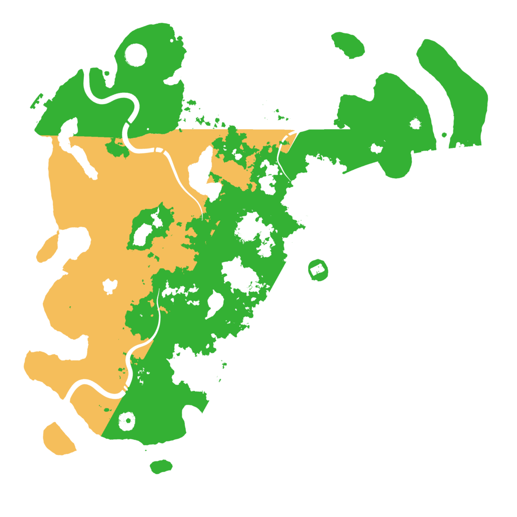 Biome Rust Map: Procedural Map, Size: 4300, Seed: 91083515