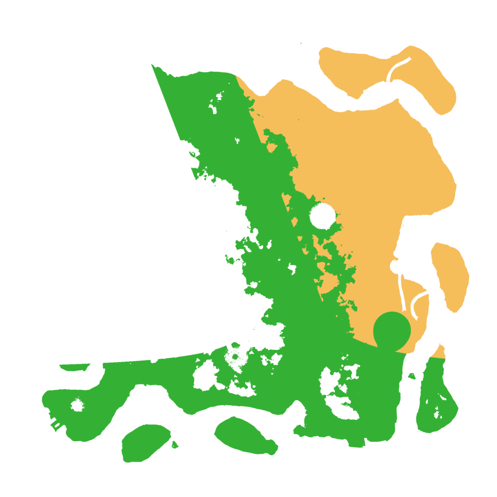Biome Rust Map: Procedural Map, Size: 3500, Seed: 1631234866