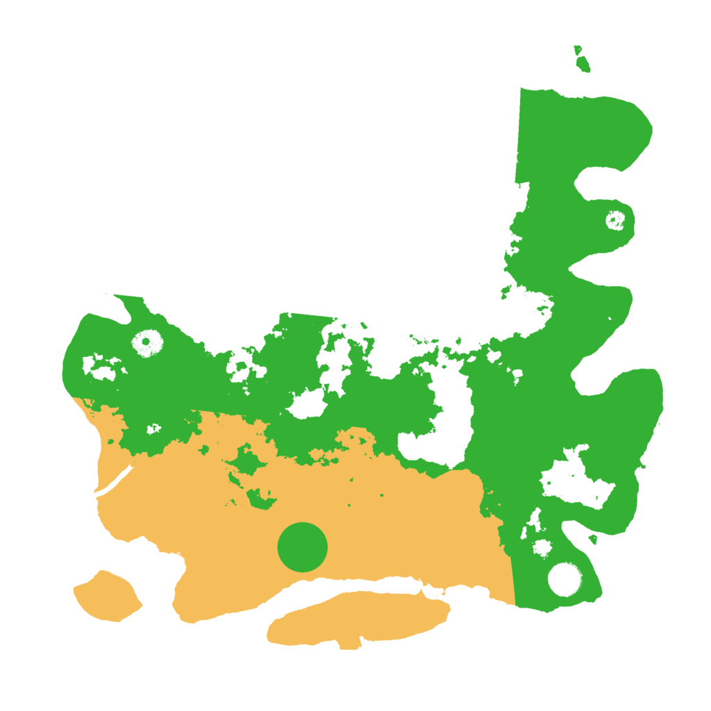 Biome Rust Map: Procedural Map, Size: 3750, Seed: 24011