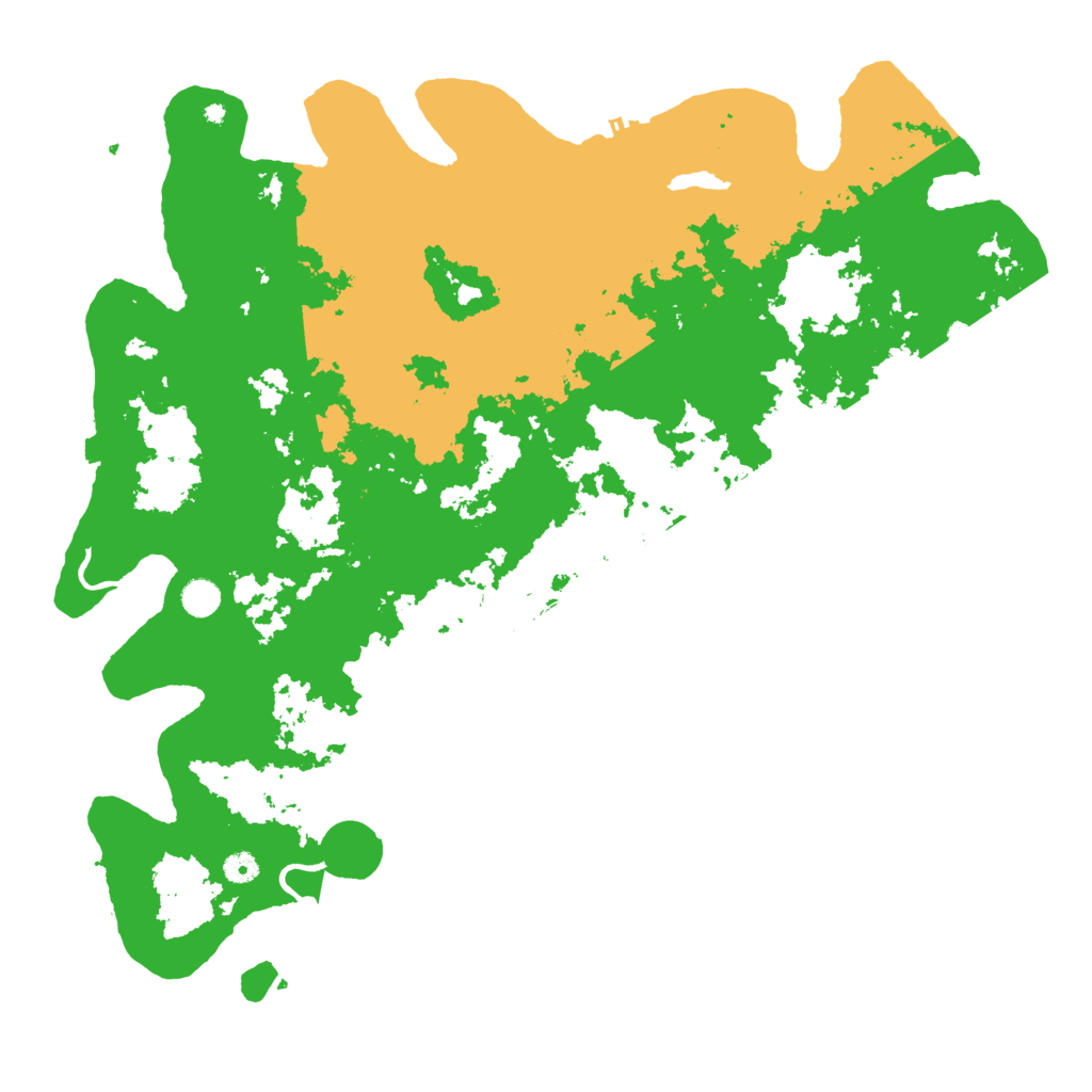 Biome Rust Map: Procedural Map, Size: 5000, Seed: 136191
