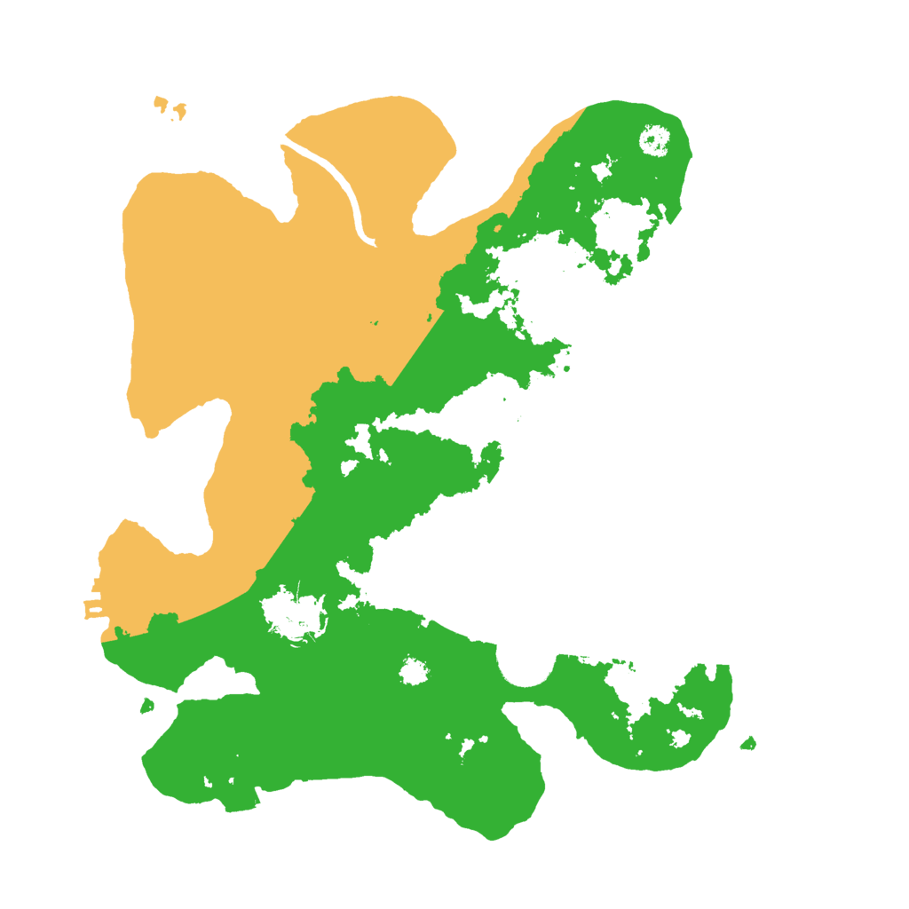 Biome Rust Map: Procedural Map, Size: 3000, Seed: 3767