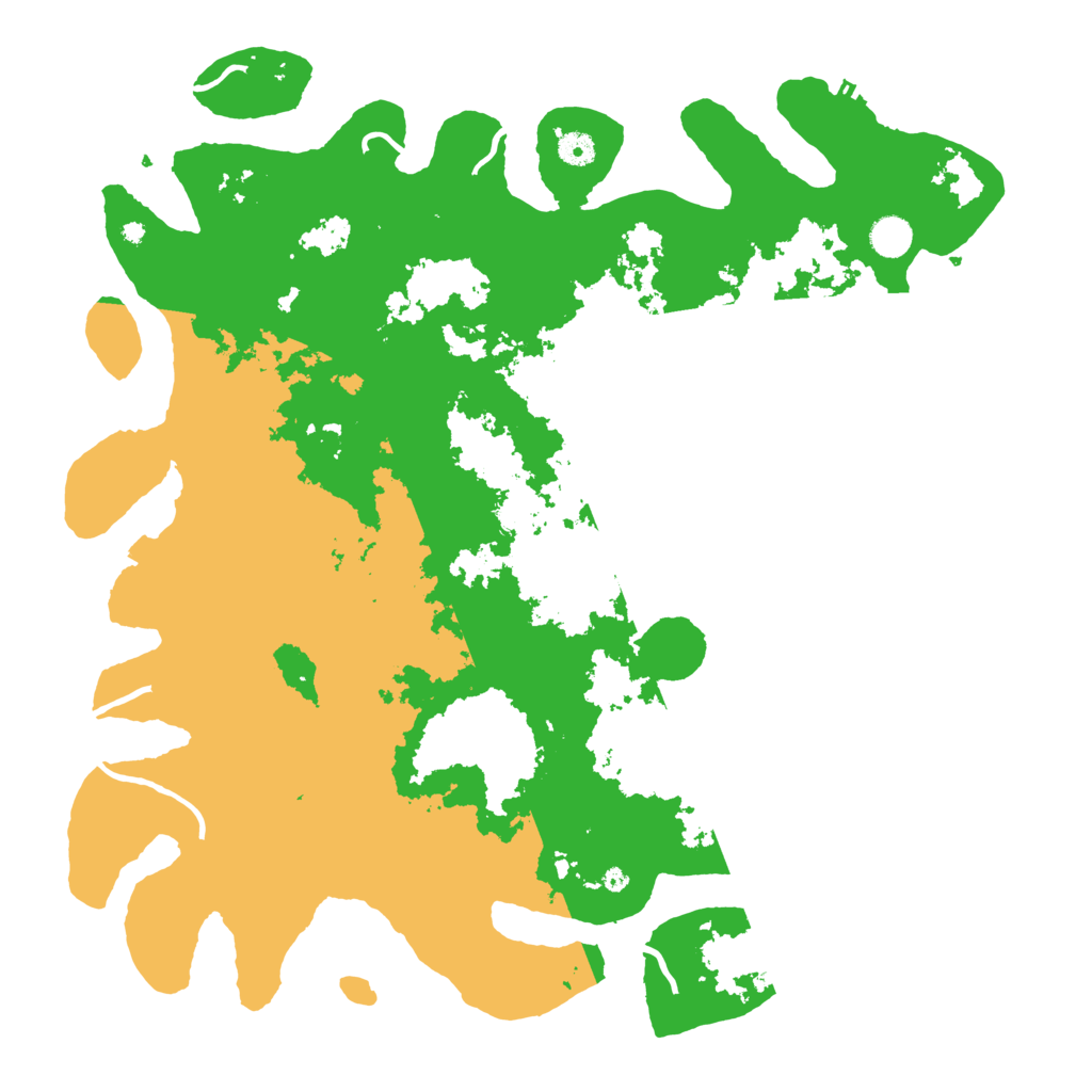 Biome Rust Map: Procedural Map, Size: 4600, Seed: 203004691