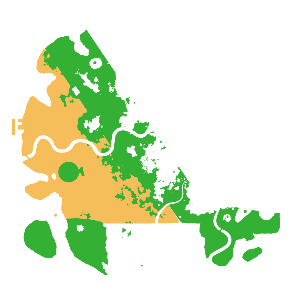 Biome Rust Map: Procedural Map, Size: 3850, Seed: 81408830