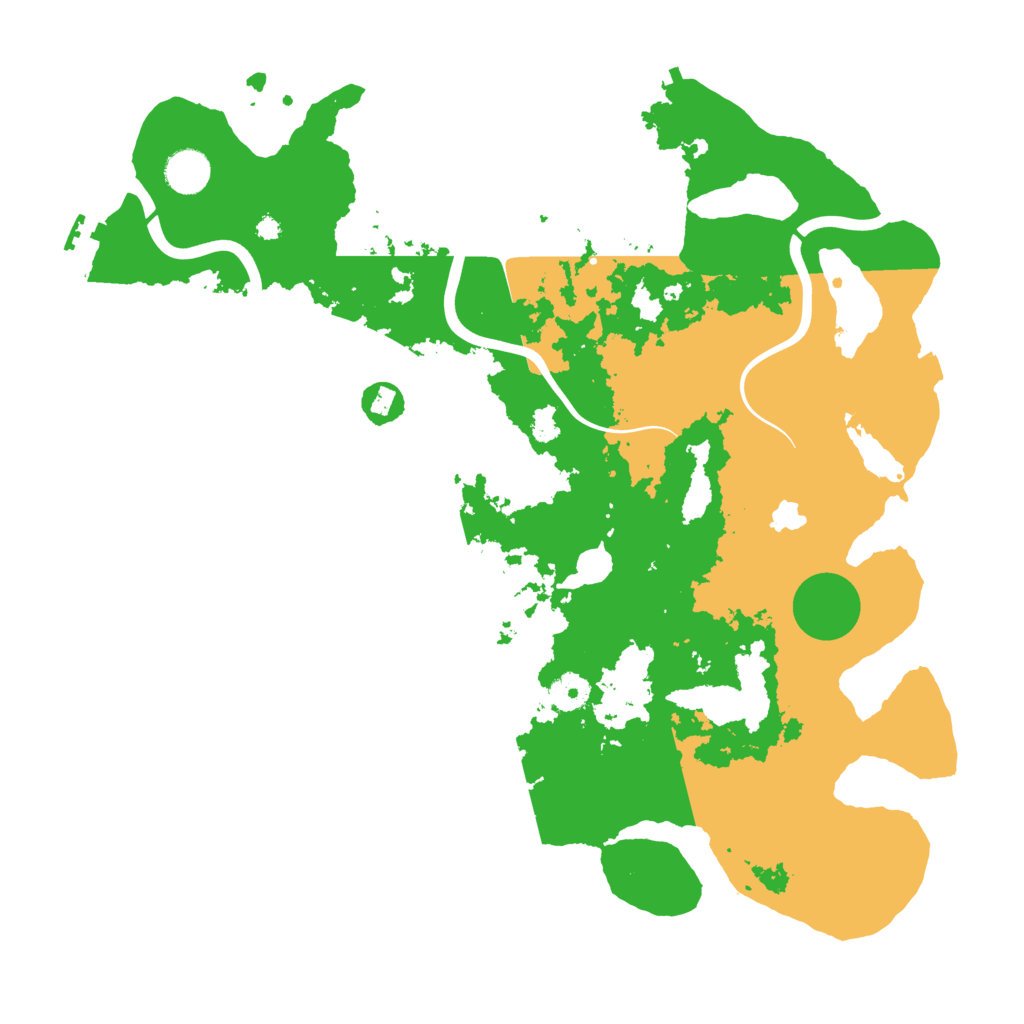 Biome Rust Map: Procedural Map, Size: 4000, Seed: 32560863