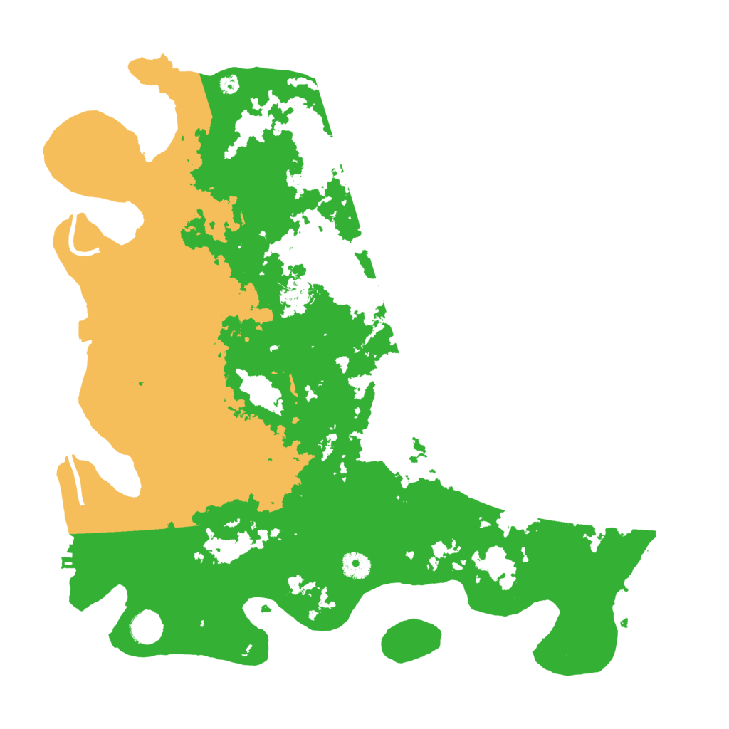 Biome Rust Map: Procedural Map, Size: 3950, Seed: 98791384