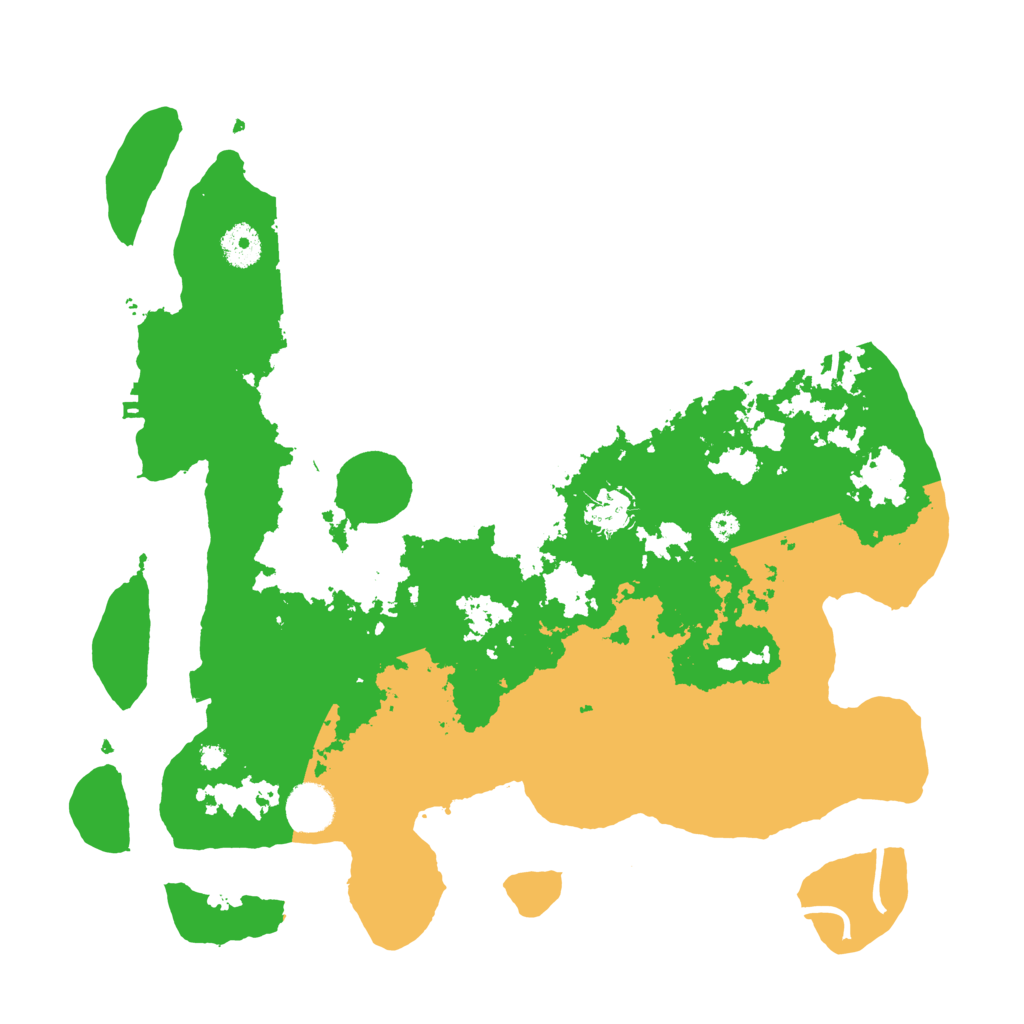 Biome Rust Map: Procedural Map, Size: 3750, Seed: 12458621