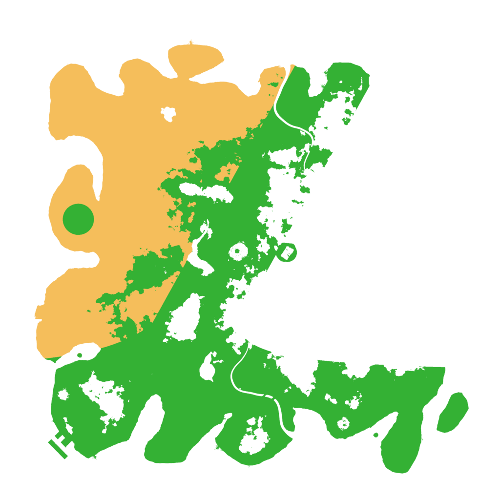 Biome Rust Map: Procedural Map, Size: 4250, Seed: 1435291611