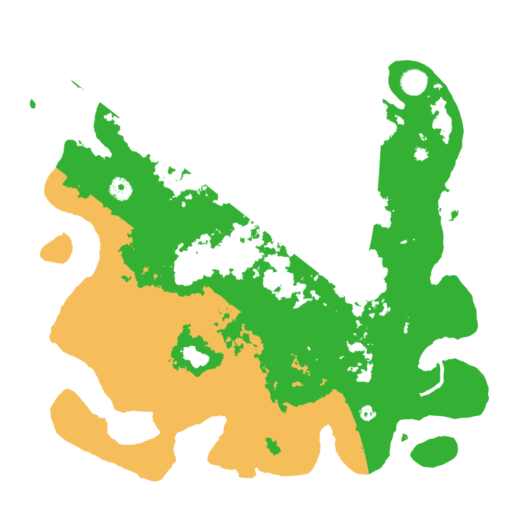 Biome Rust Map: Procedural Map, Size: 3500, Seed: 1122988842
