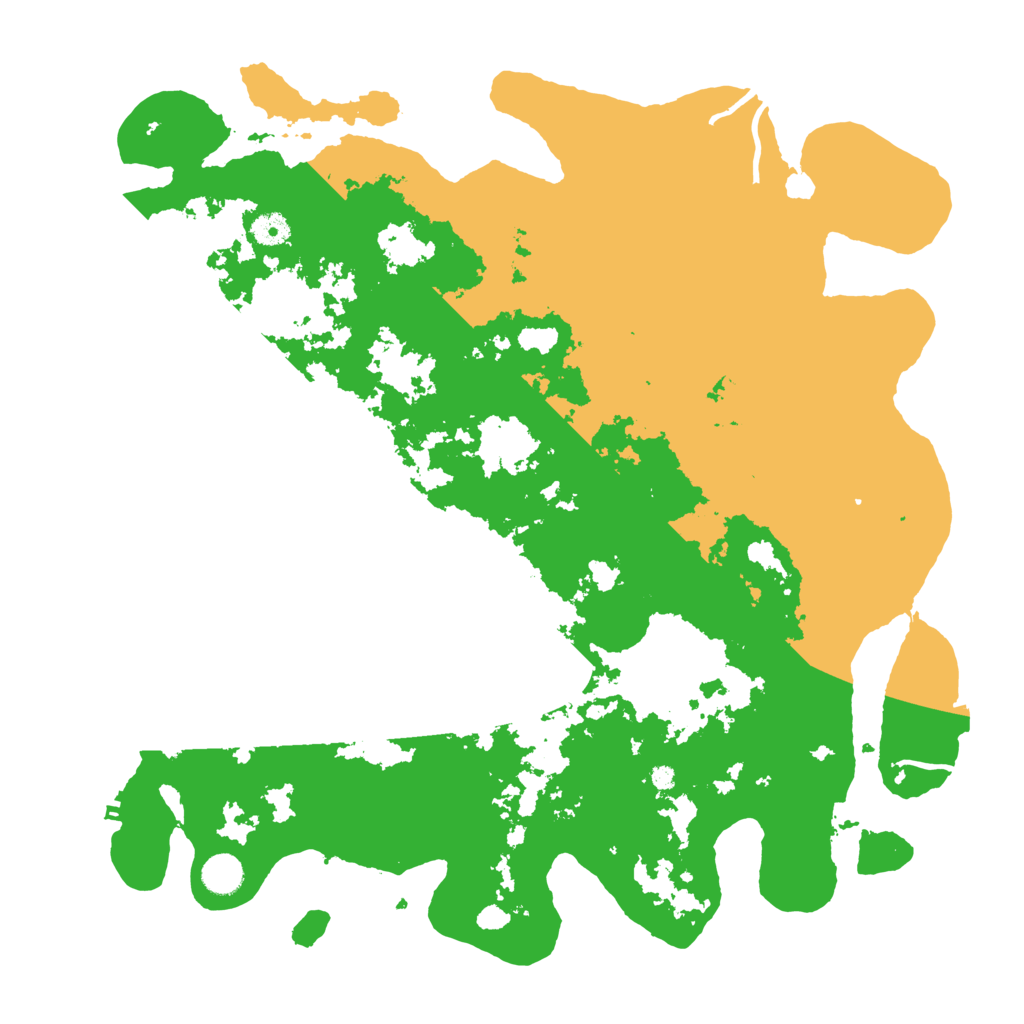 Biome Rust Map: Procedural Map, Size: 4400, Seed: 36581876