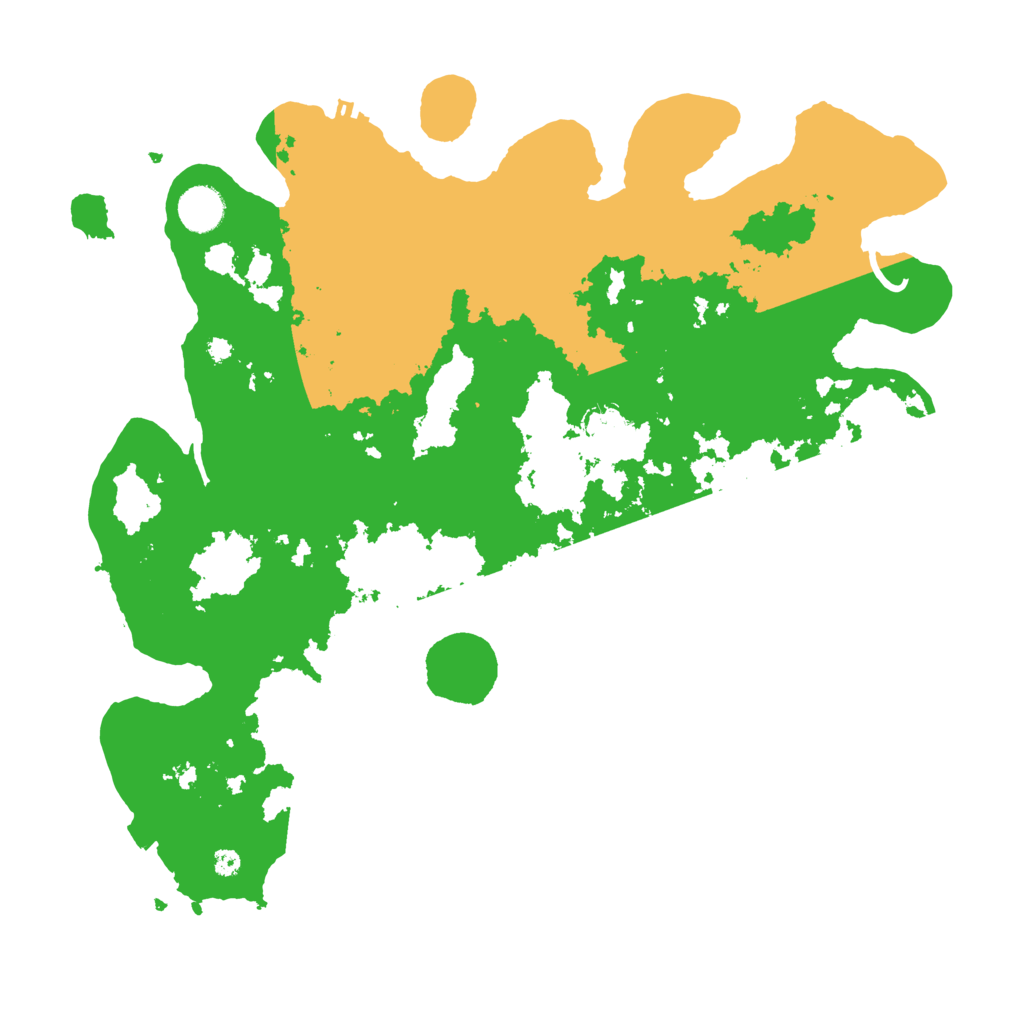 Biome Rust Map: Procedural Map, Size: 3900, Seed: 5758325