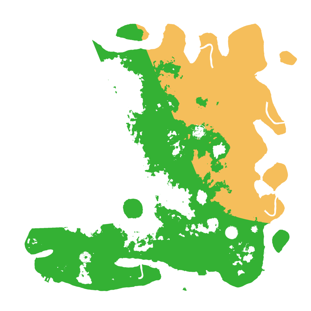 Biome Rust Map: Procedural Map, Size: 4300, Seed: 139060287